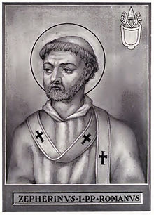 Papa São Zeferino Papa São Zeferino