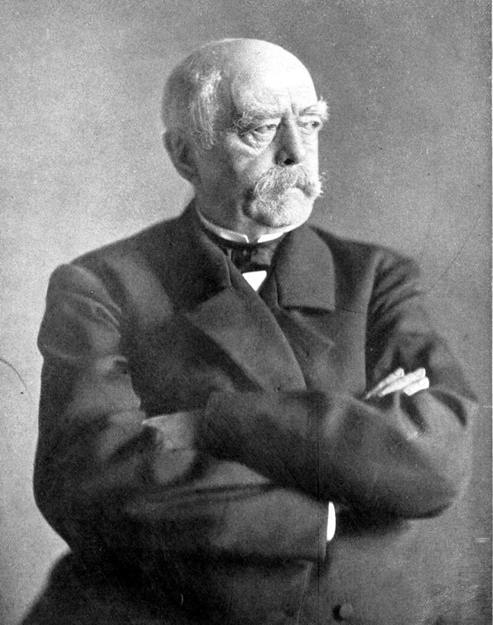 Otto Von Bismarck, iniciador da Kulturkampf (luta pela cultura): um movimento anticlerical alemão do século XIX