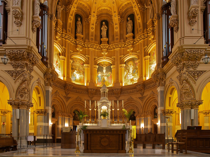 Altar da Igreja de São Francisco Xavier em Nova York