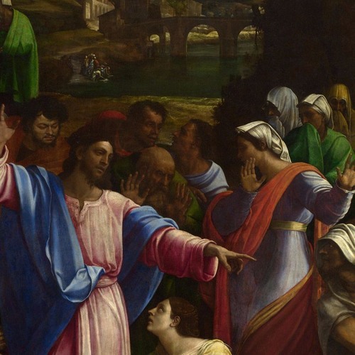 Jesus ressucita Lázaro (Sebastiano del Piombo)