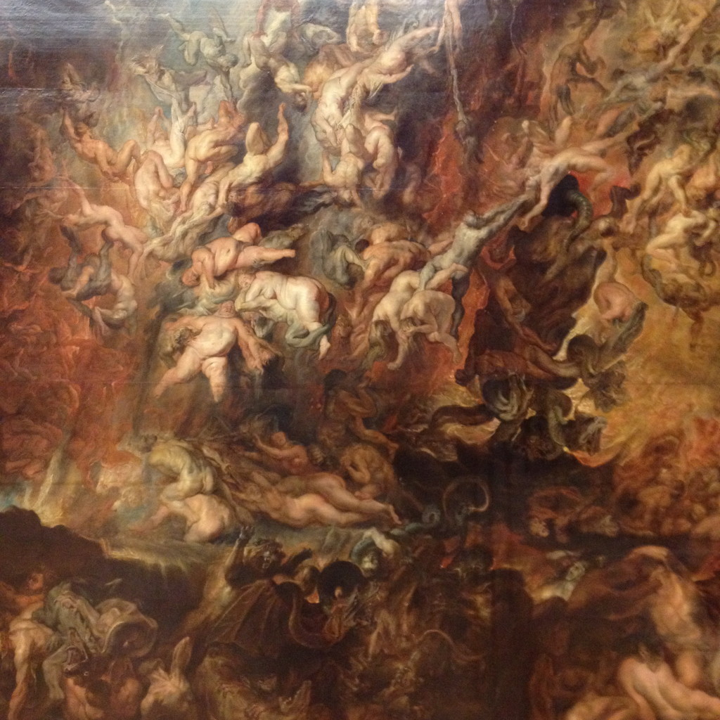A queda dos reprobos no Inferno (Rubens)