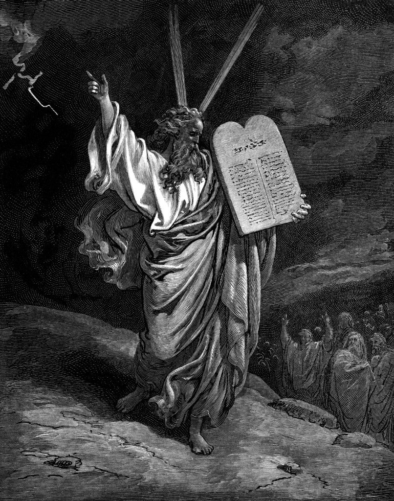 Moisés e os Mandamentos (Gustave Dore (1832 - 1883)