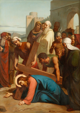 7ª Estação: Jesus cai pela segunda vez