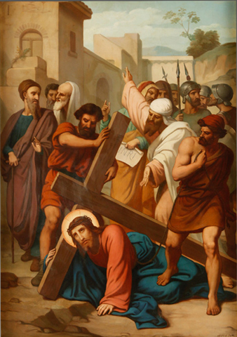 3ª Estação: Jesus cai pela primeira vez