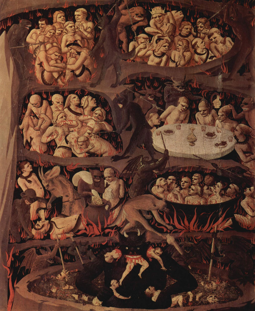 The Last Judgement, Hell (Fra Angelico, 1431)
