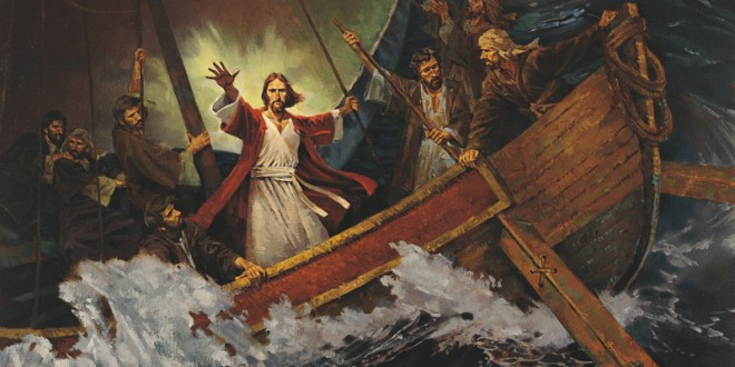 Jesus acalma a Tempestade
