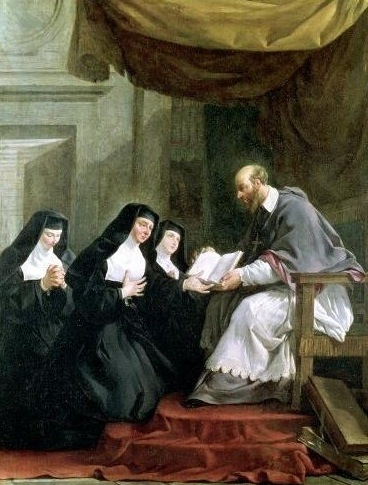 São Francisco de Sales e Joana Francisca de Chantal