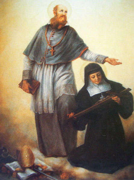 São Francisco de Sales e Santa Joana Francisca de Chantal